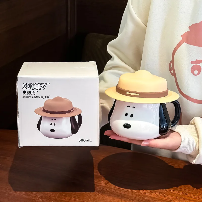 Caneca de Cerâmica Snoopy com  - Anime Merchandise Mugs avaliação e preço